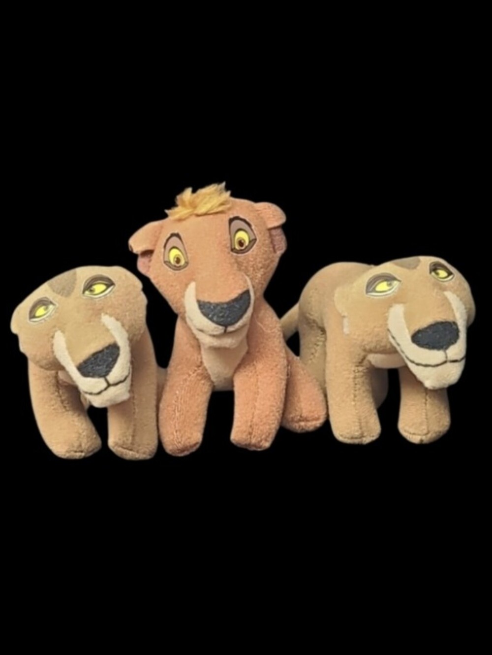 1998 McD Happy Meal Toys 1-Simba & 2-Zira     The Lion King 2: Simba's Pride